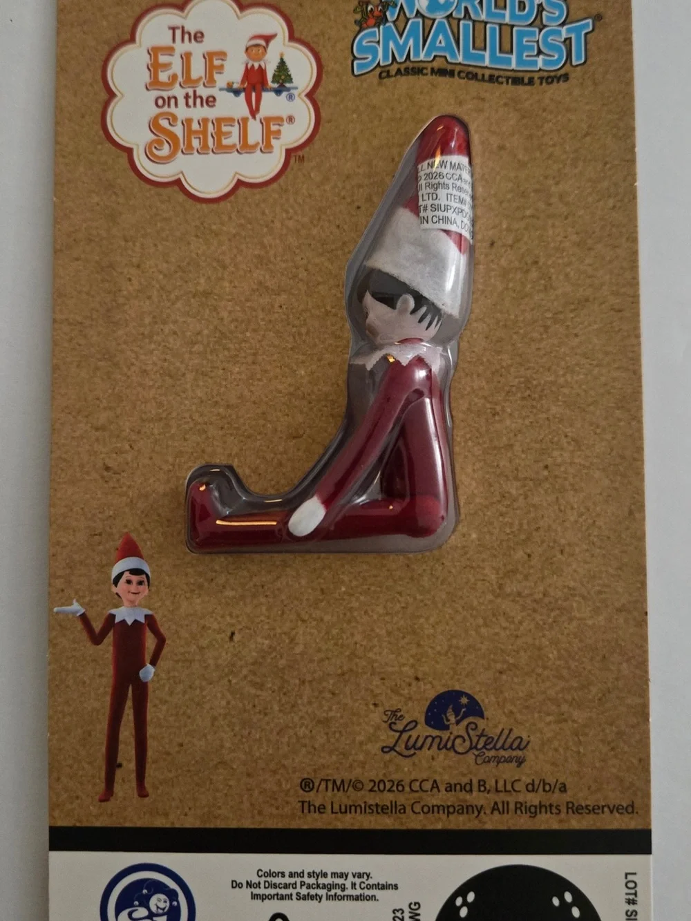 The Elf on the Shelf Mini Collectible Toy - Red